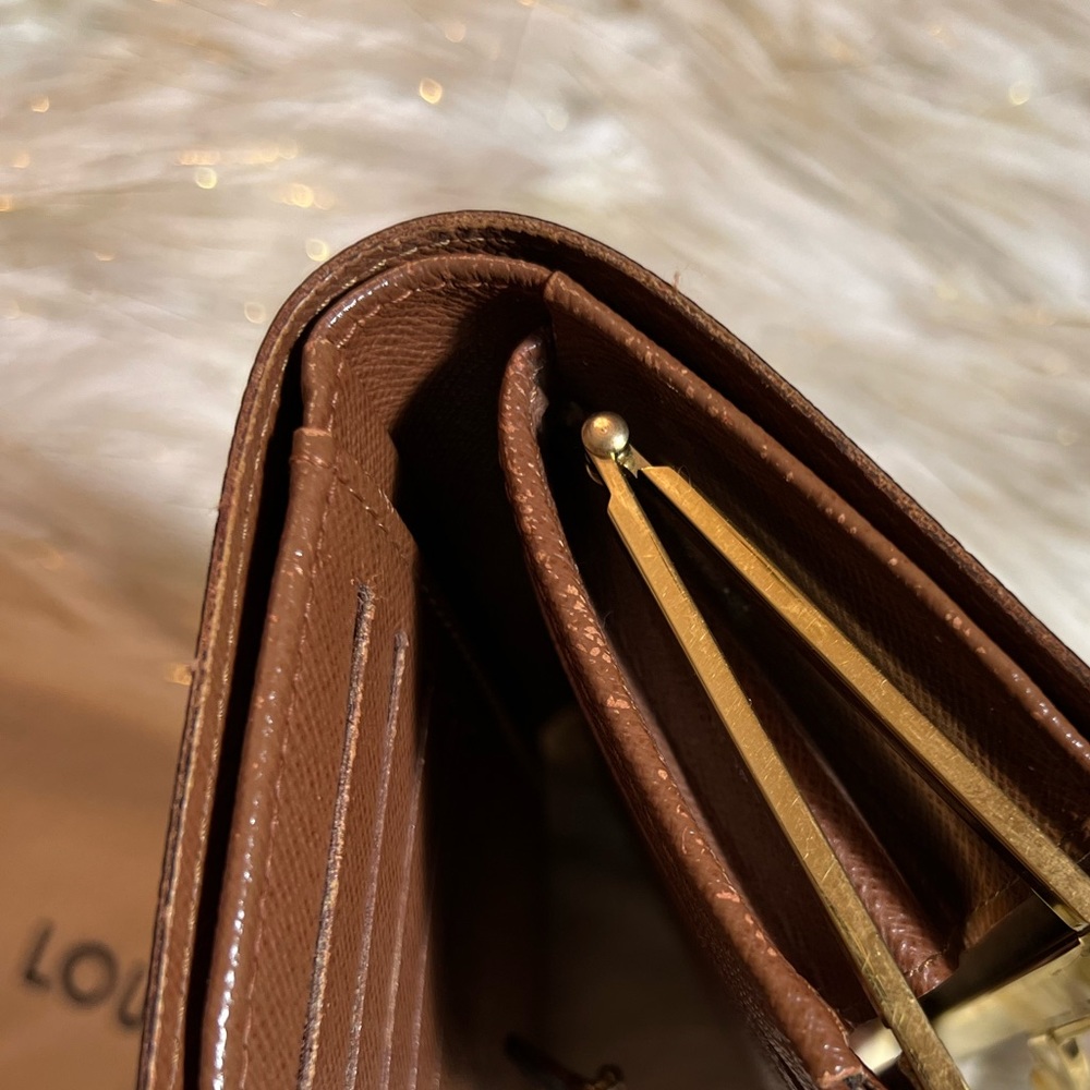 Louis vuitton Short Monogram wallet with duster - Picture 4 of 16